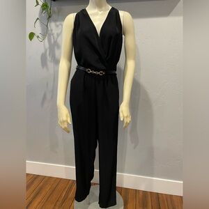 Banana Republic Black Sleeveless Jumpsuit